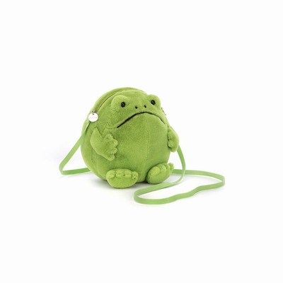 Jellycat Ricky Rain Frog Bag Australia | 841623PNU